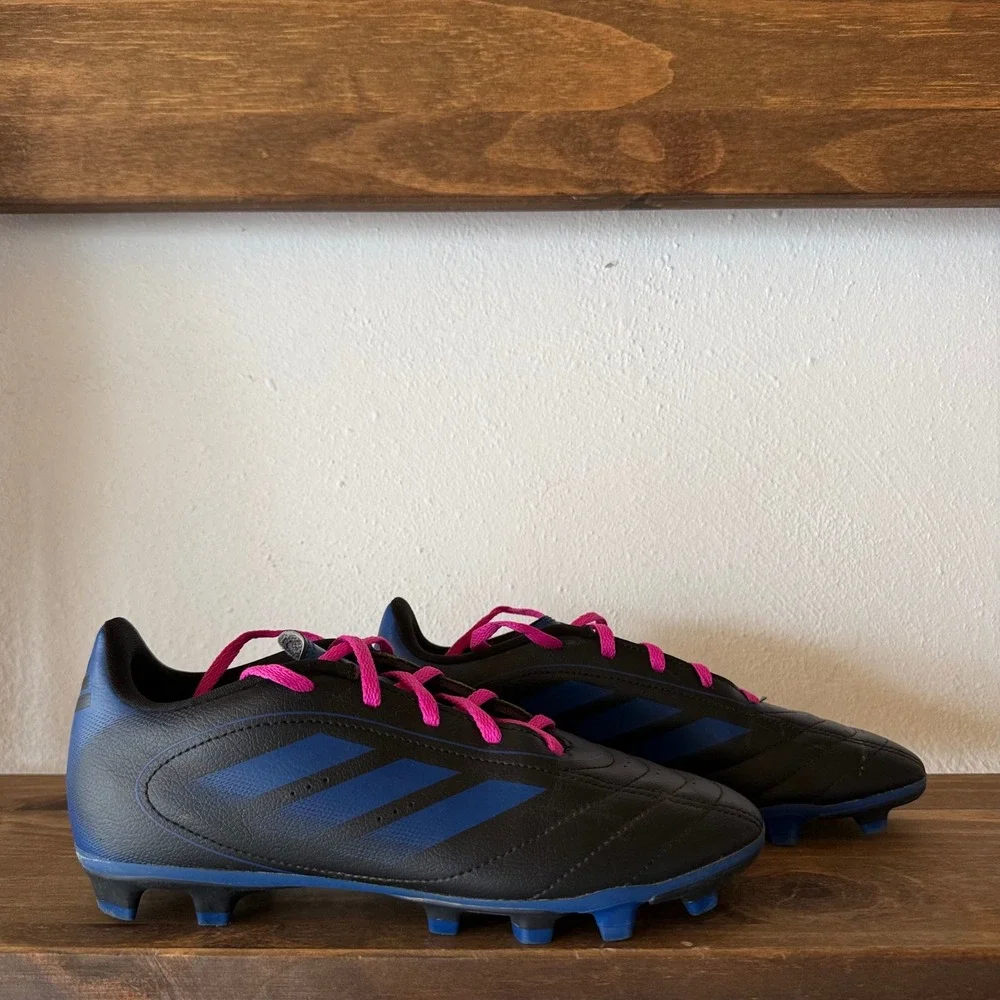 Adidas Sneakers Mens 6 Womens 7.5 Goletto IX FG MG Soccer Cleats JH6643 Black